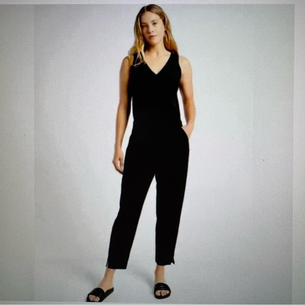 Athleta Brooklyn Jumpsuit Black Size 4